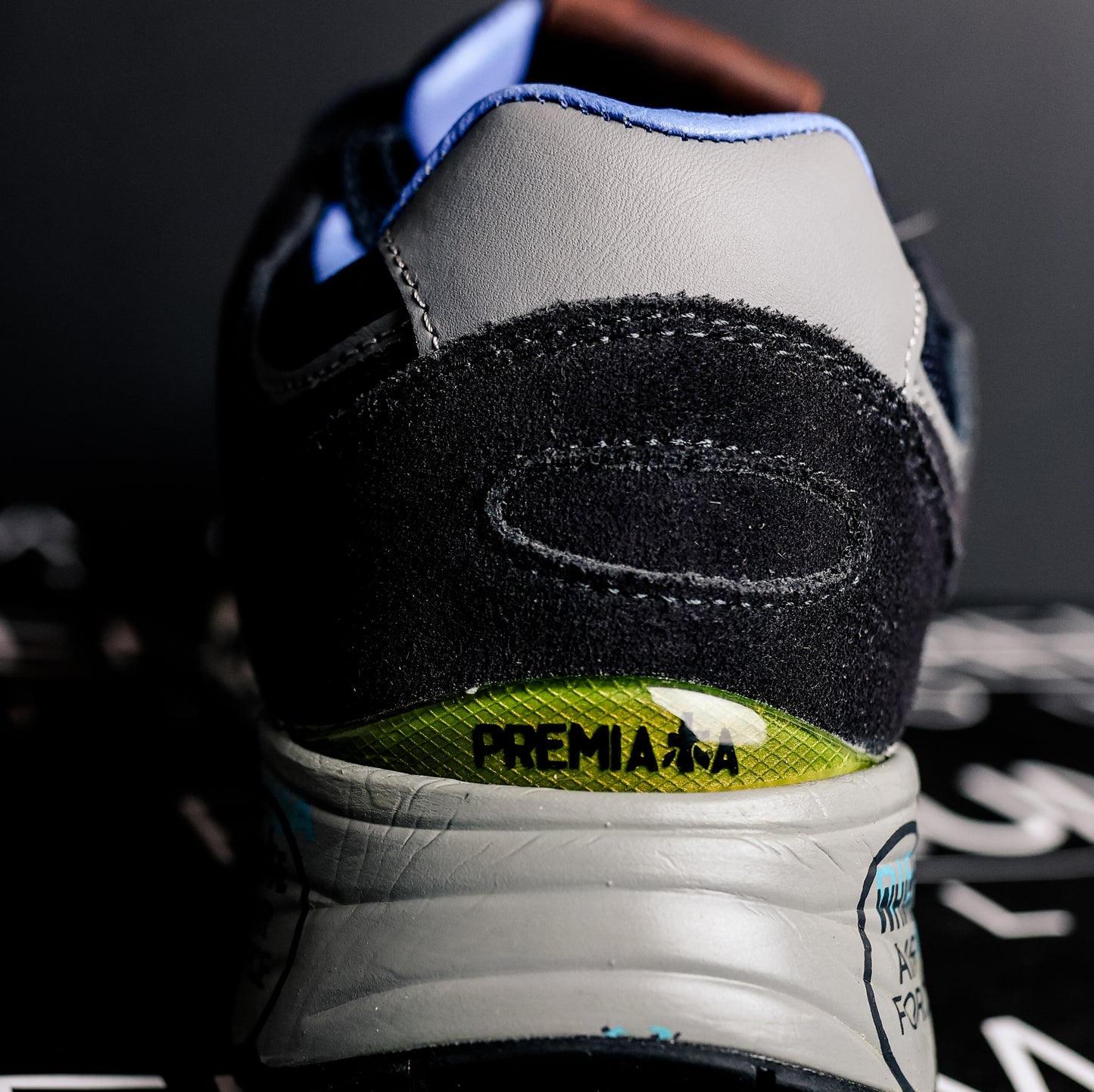 Premiata Mase 7868 Black Wihte Brown