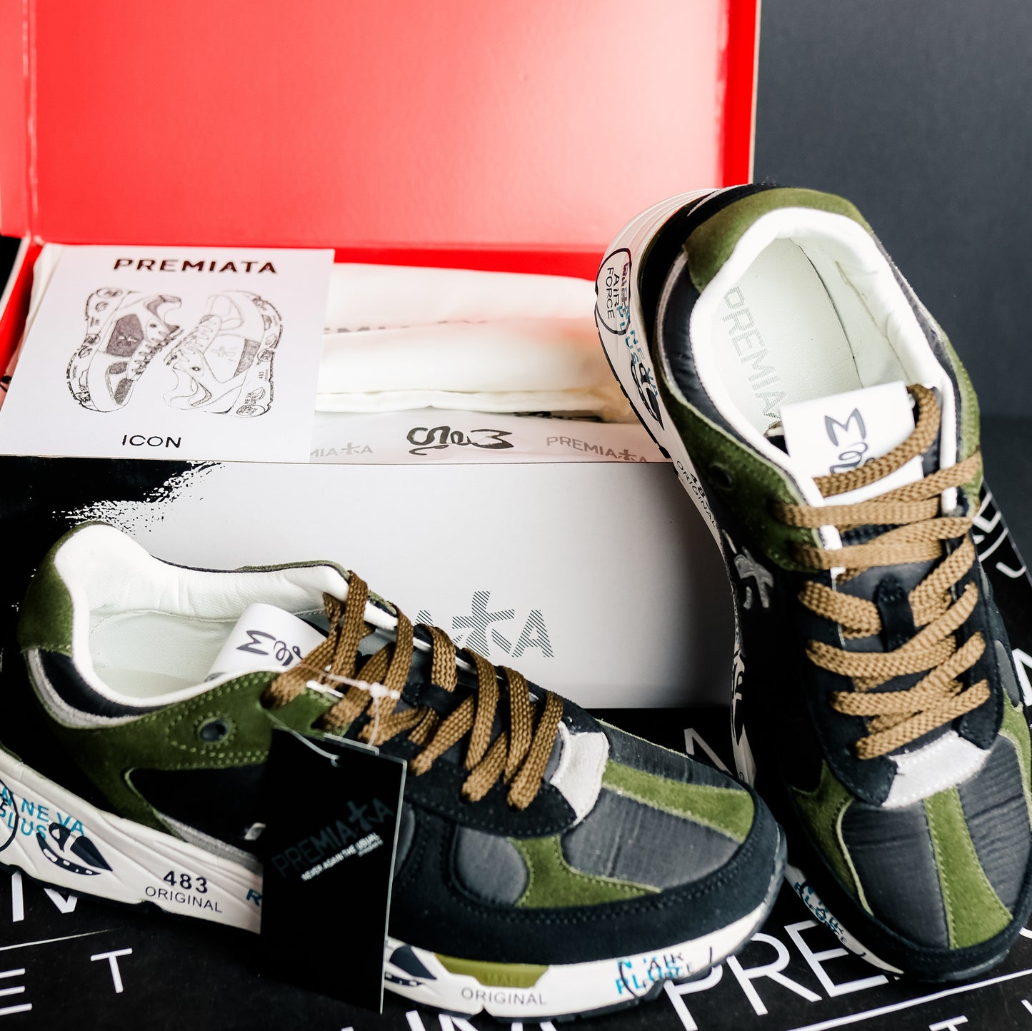 Premiata Mase 7868 Green