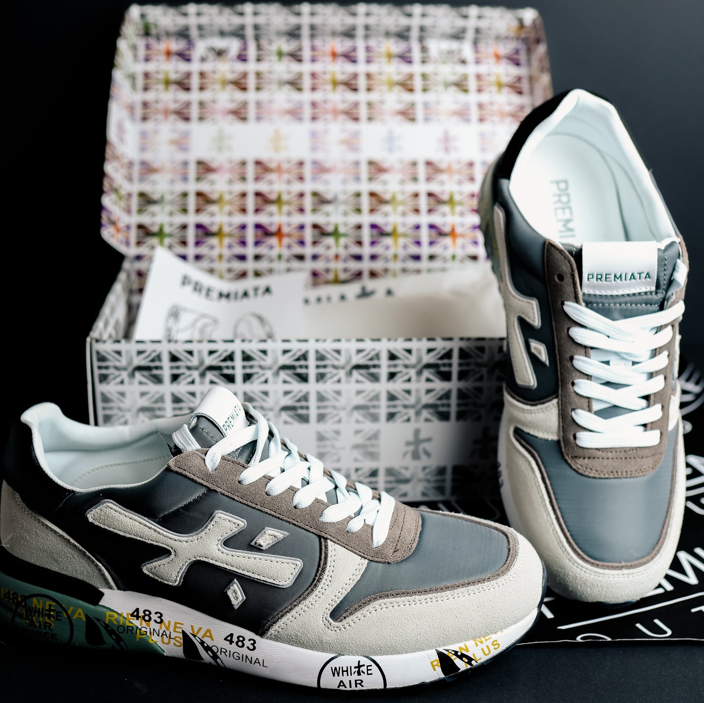Premiata Mase 7868 Gray