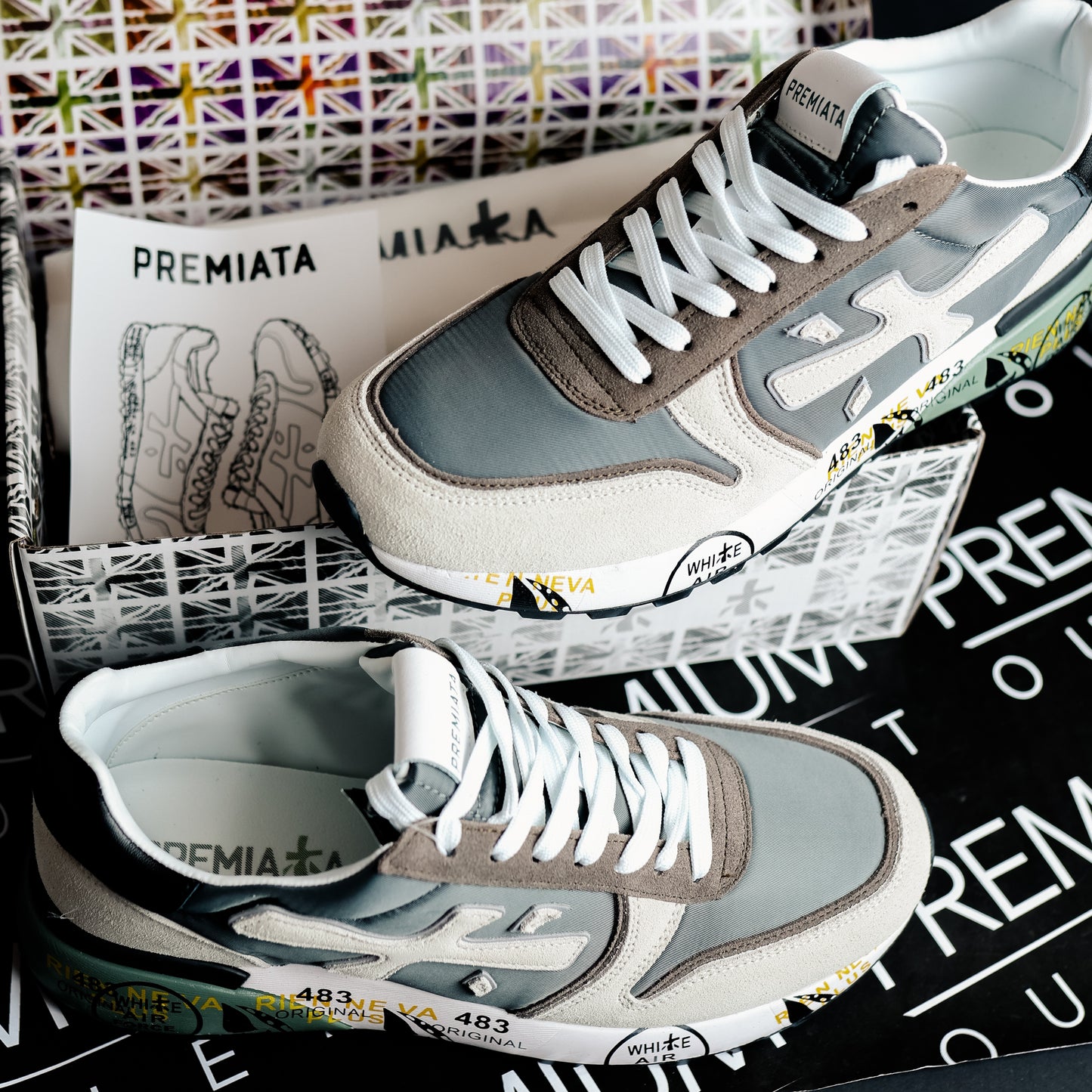 Premiata Mase 7868 Gray