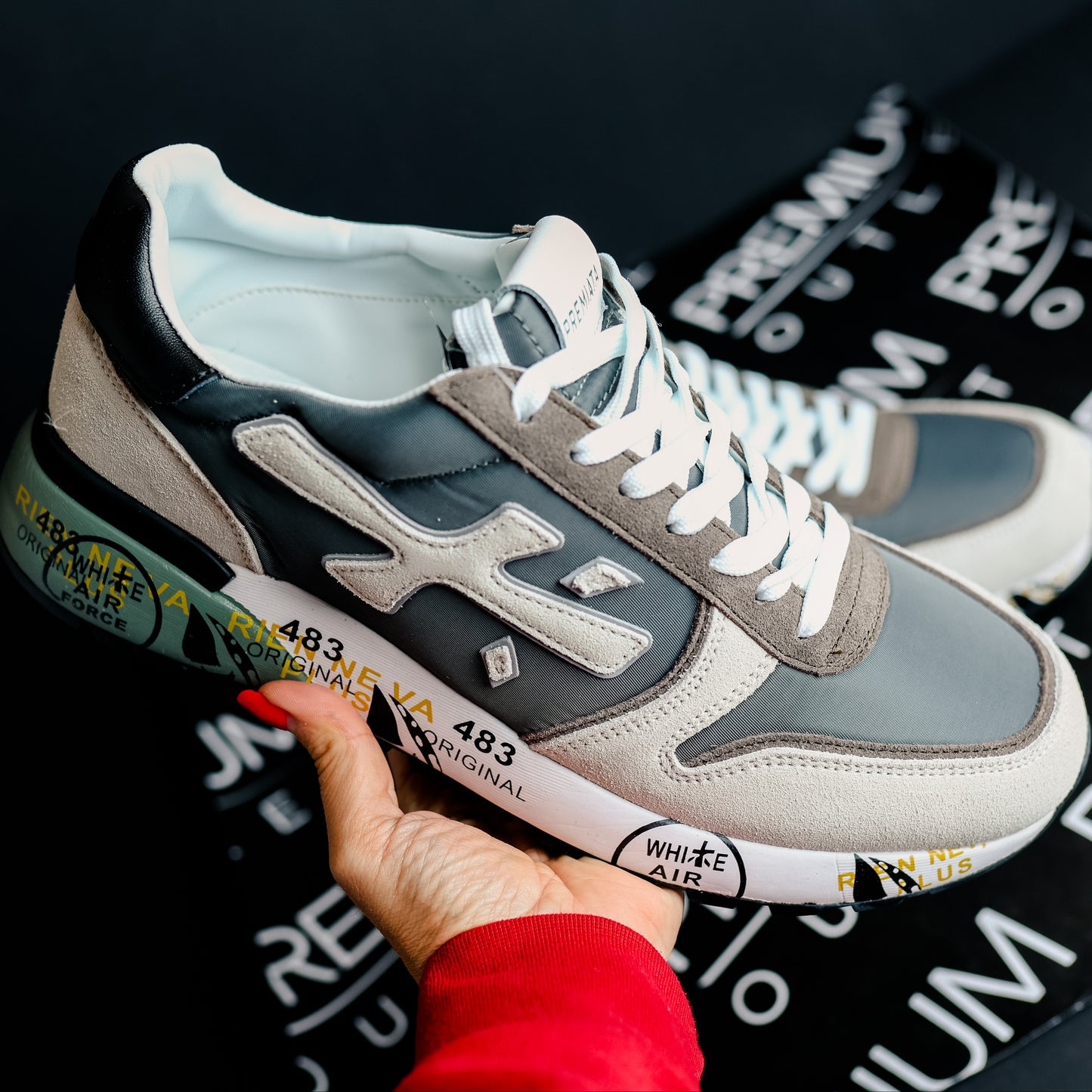Premiata Mase 7868 Gray