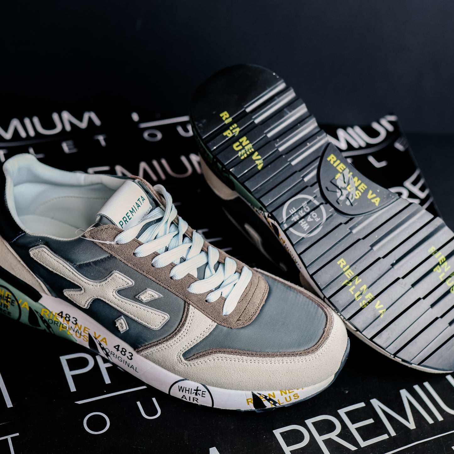 Premiata Mase 7868 Gray