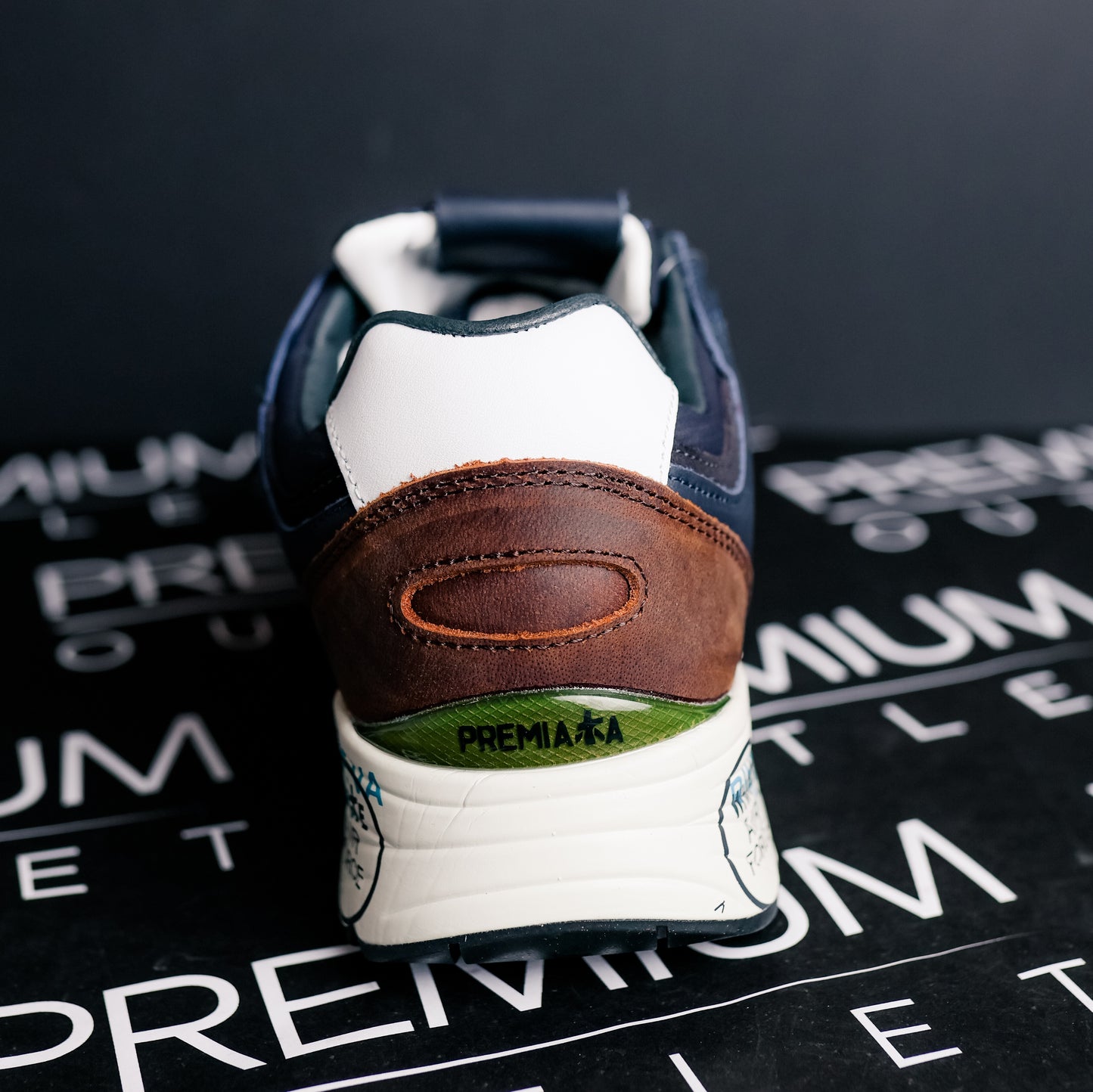 Premiata Mase 7868 Navy Blue and White