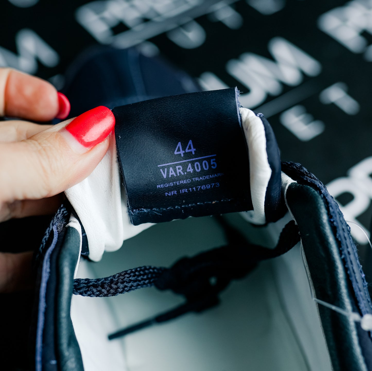 Premiata Mase 7868 Navy Blue and White