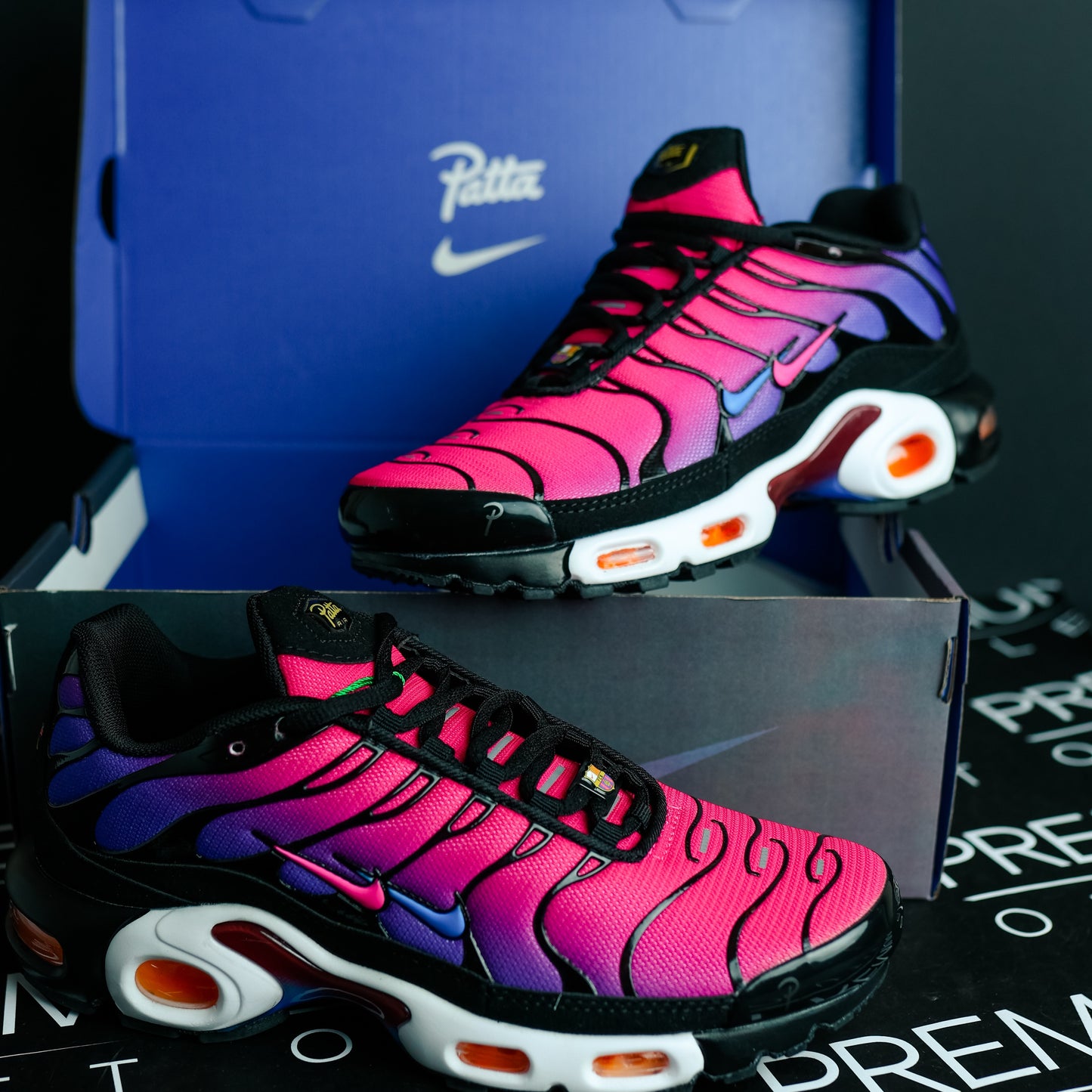 Nike Air Max Plus x FC Barcelona x Patta