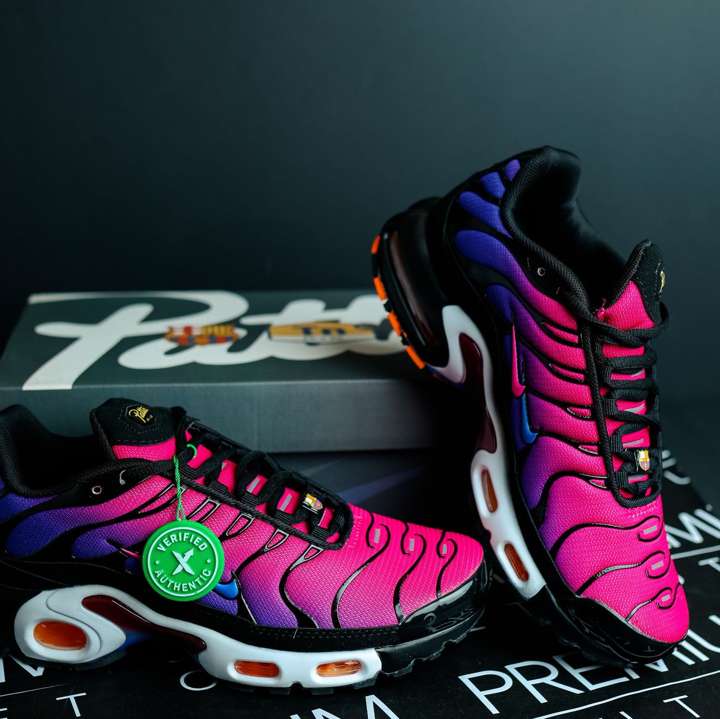 Nike Air Max Plus x FC Barcelona x Patta
