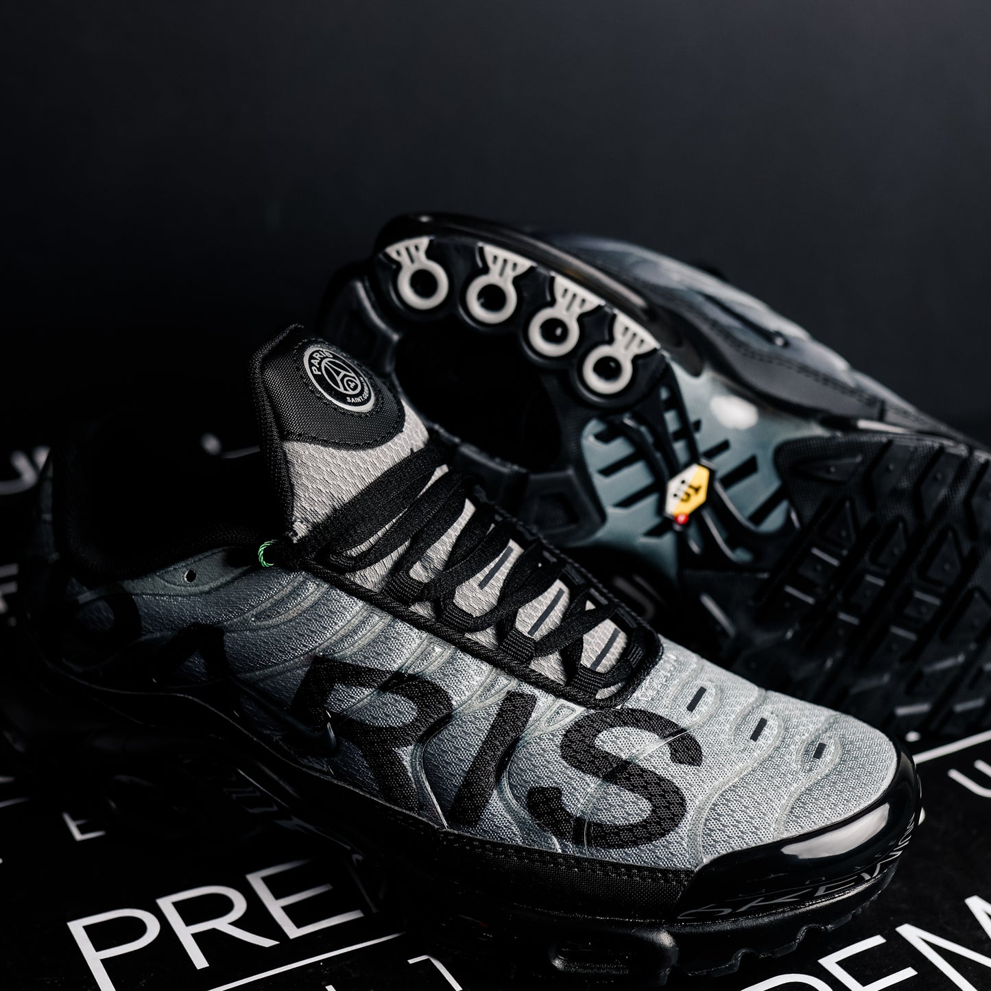 Nike Air Max Plus TN Paris Saint-Germain Black Particle Grey