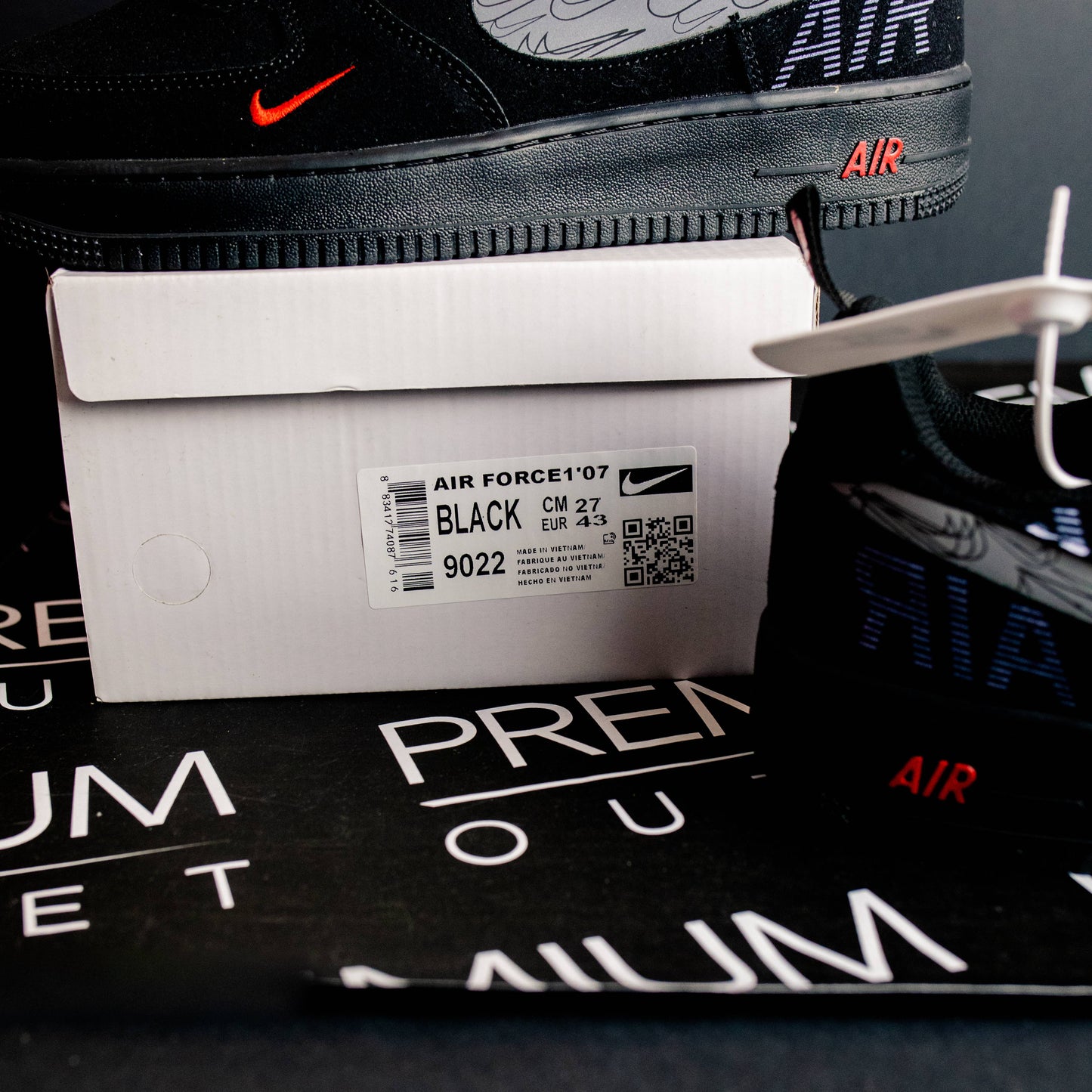 Nike Air Force 1 '07 LV8 Black Reflective