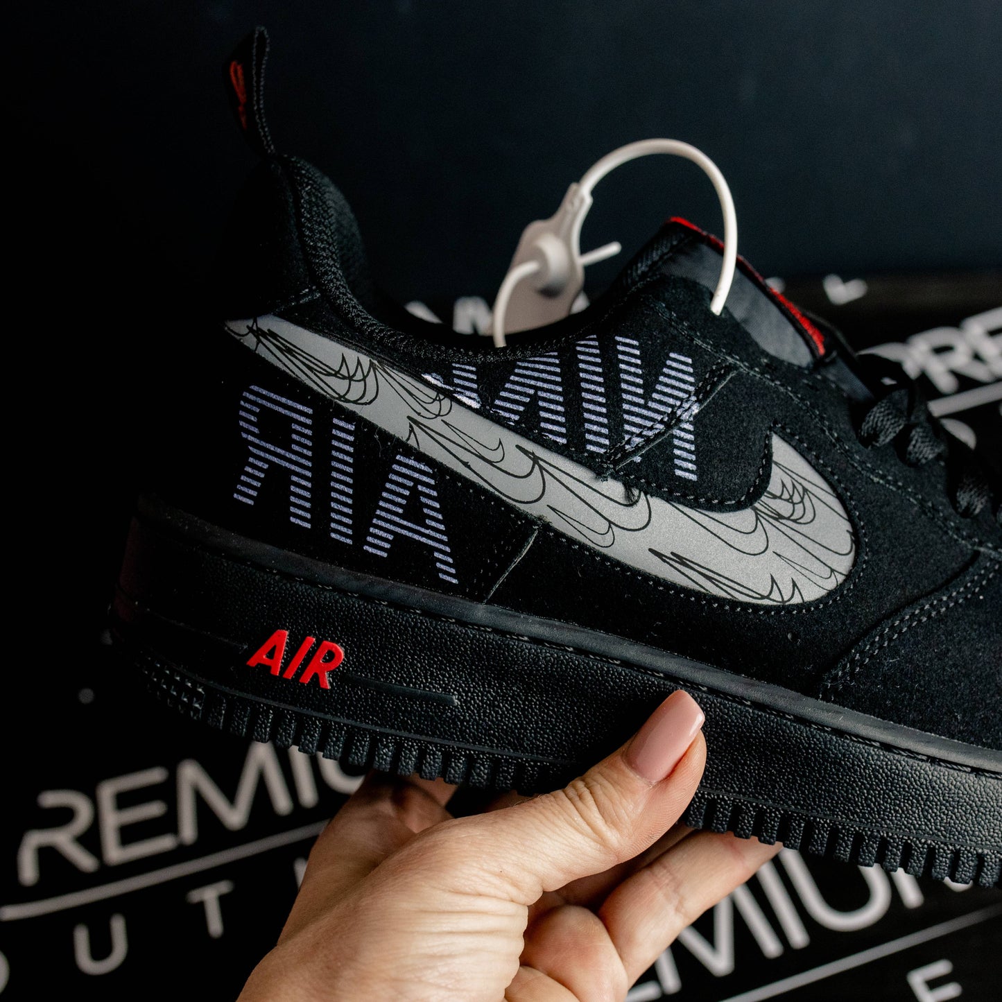 Nike Air Force 1 '07 LV8 Black Reflective