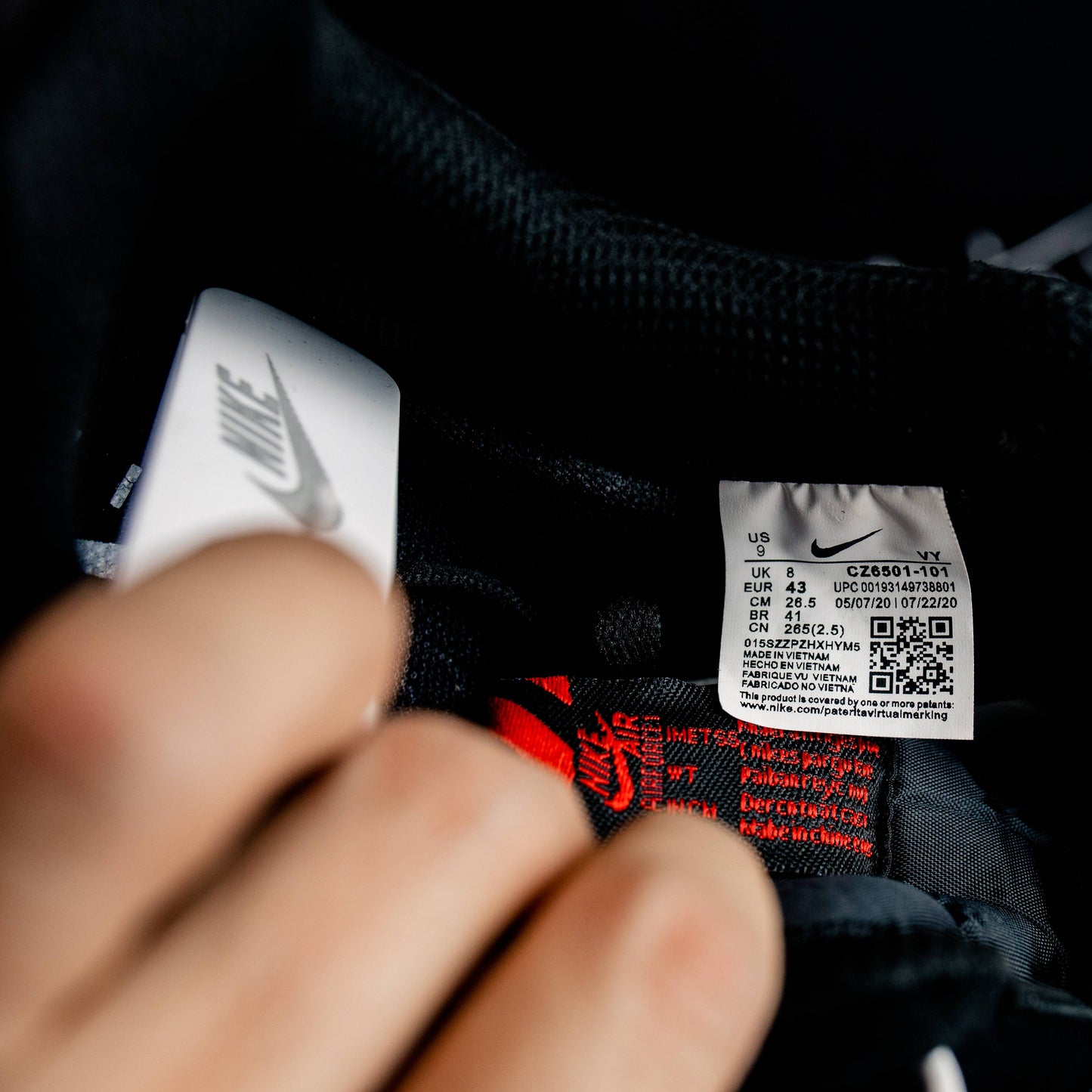 Nike Air Force 1 '07 LV8 Black Reflective