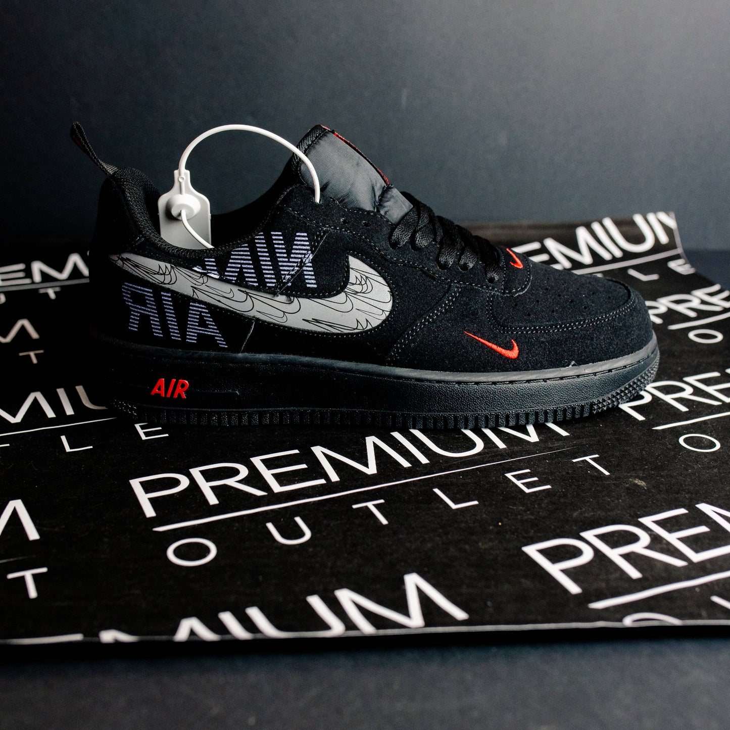 Nike Air Force 1 '07 LV8 Black Reflective