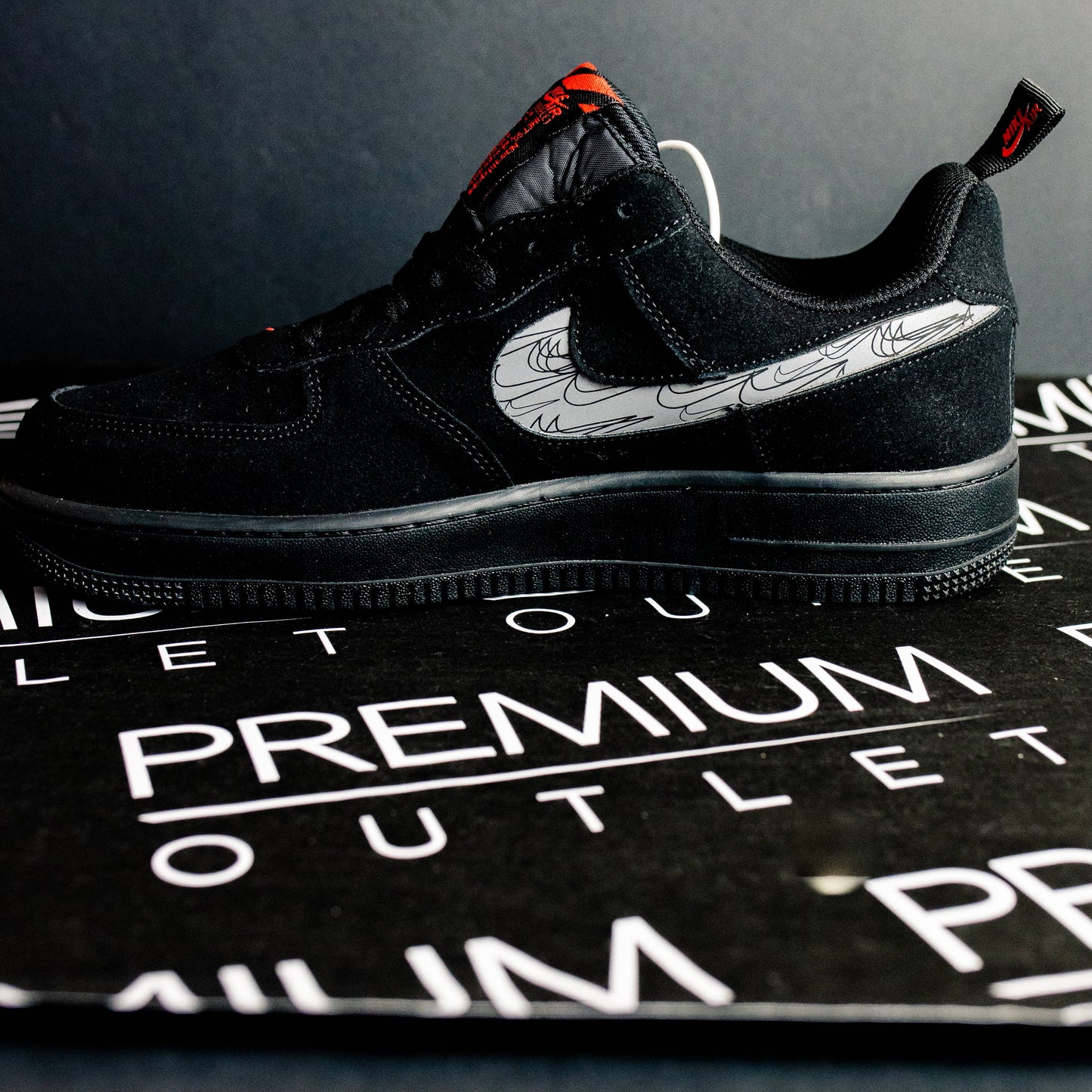 Nike Air Force 1 '07 LV8 Black Reflective