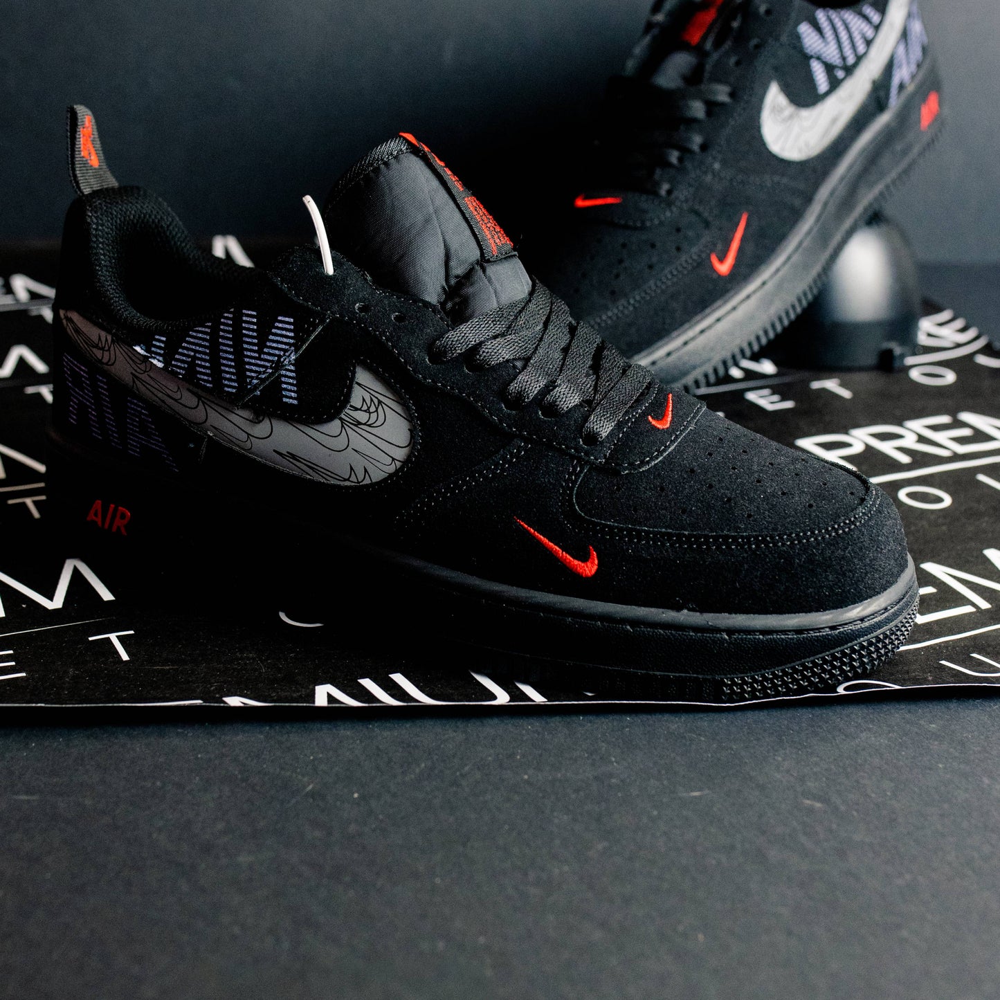 Nike Air Force 1 '07 LV8 Black Reflective