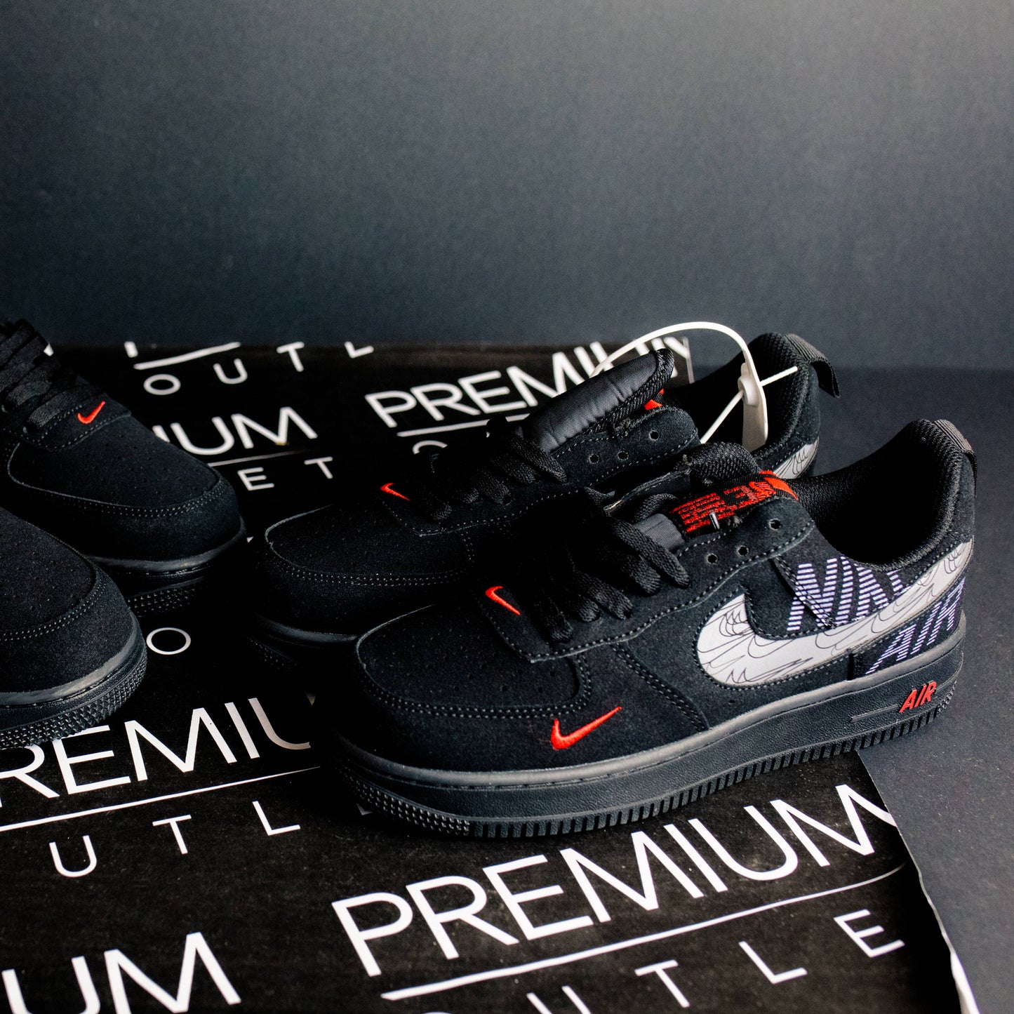 Nike Air Force 1 '07 LV8 Black Reflective