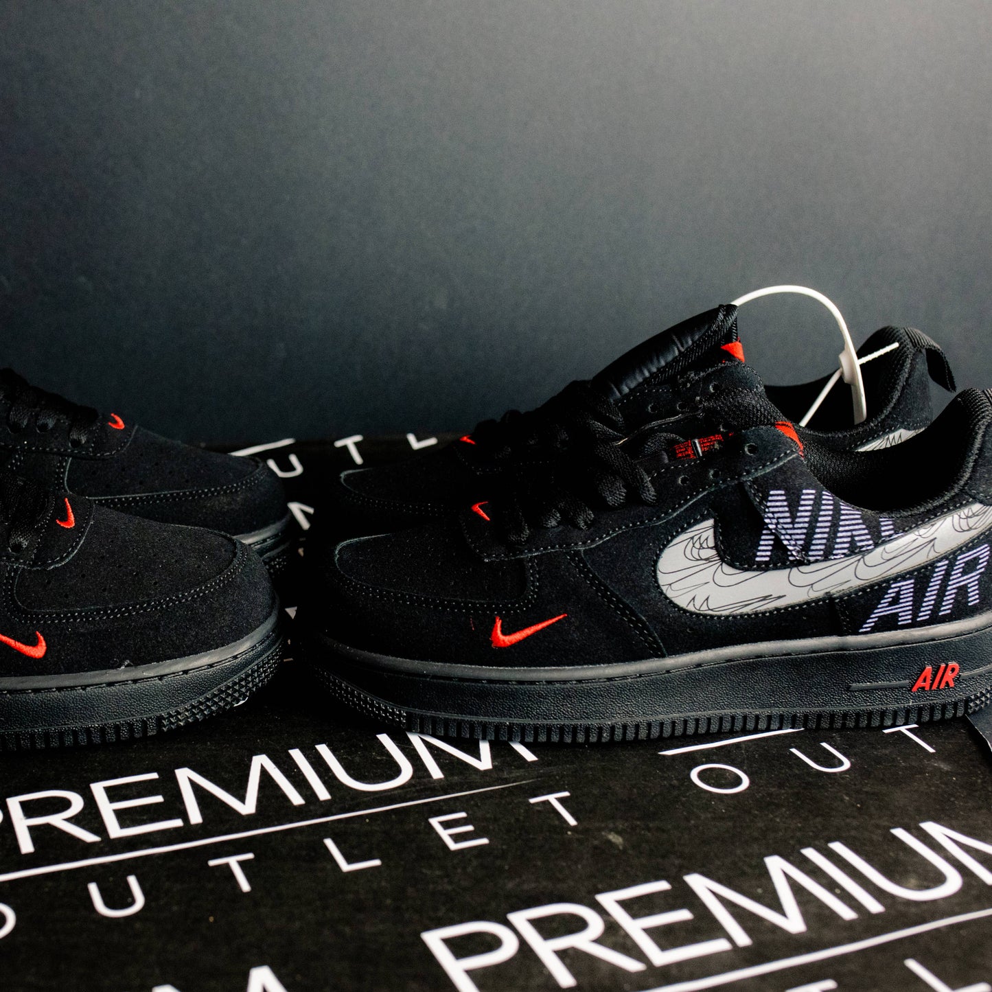 Nike Air Force 1 '07 LV8 Black Reflective