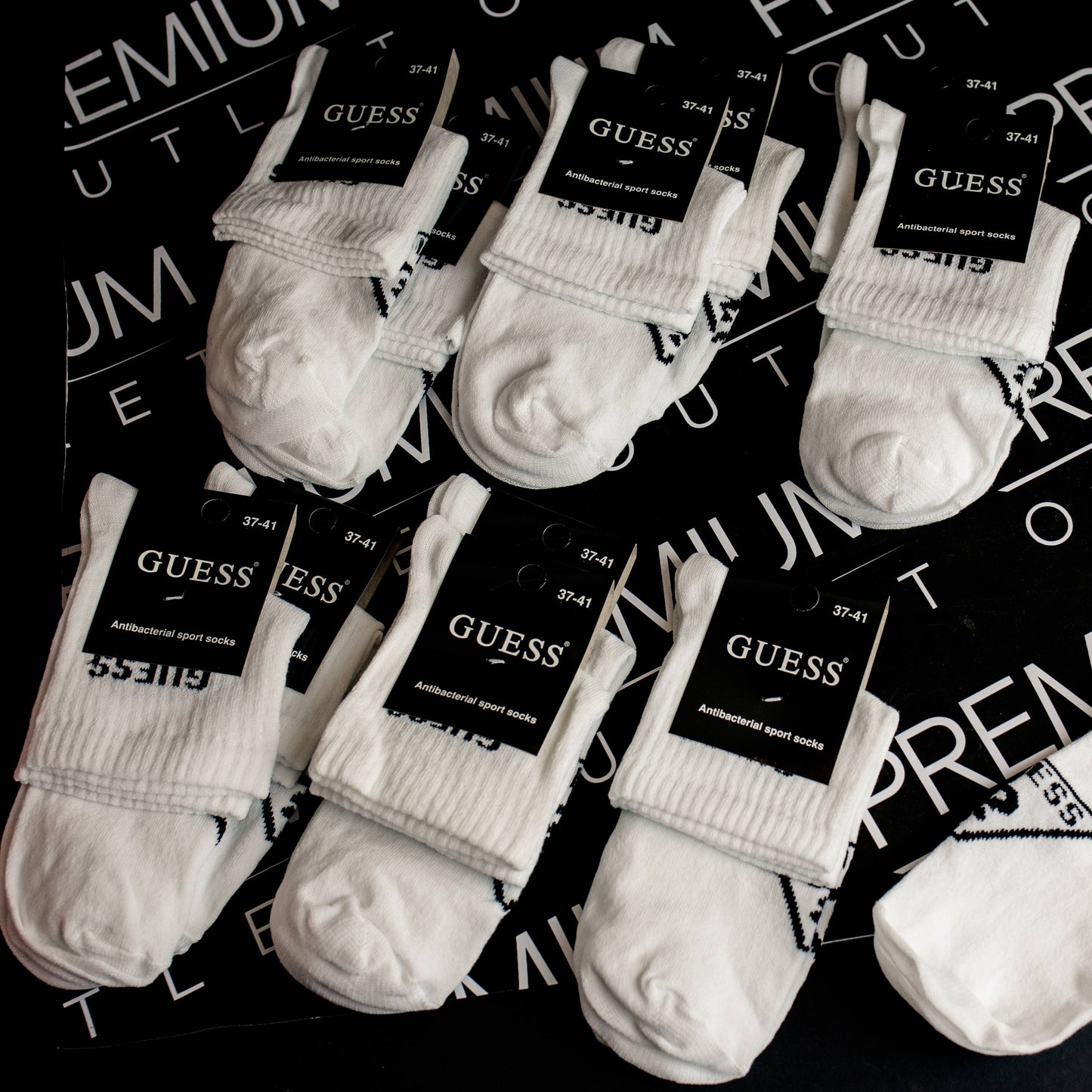 Guess bijele čarape