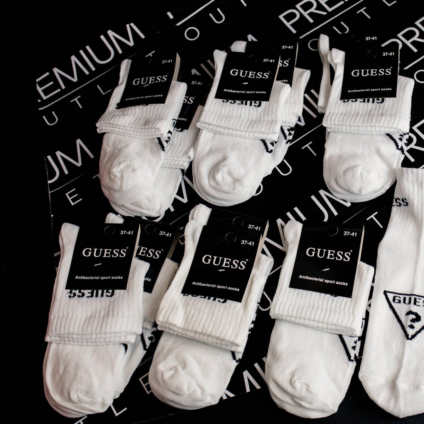 Guess bijele čarape