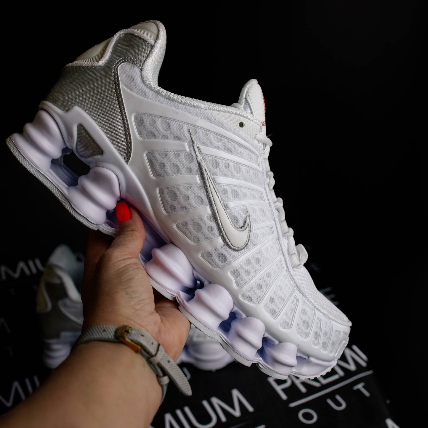 Nike Shox TL White
