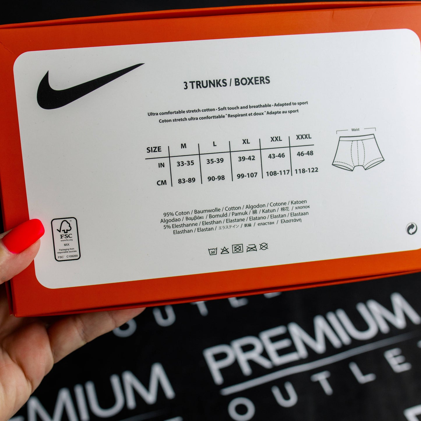 Nike muške bokserice (3kom)
