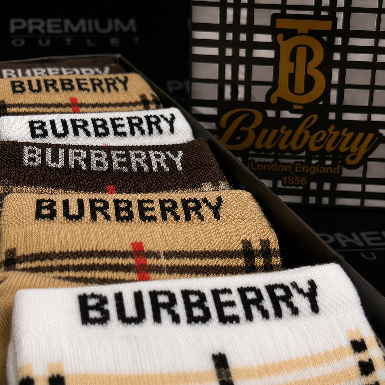 Burberry mirisne čarape (6 pari)