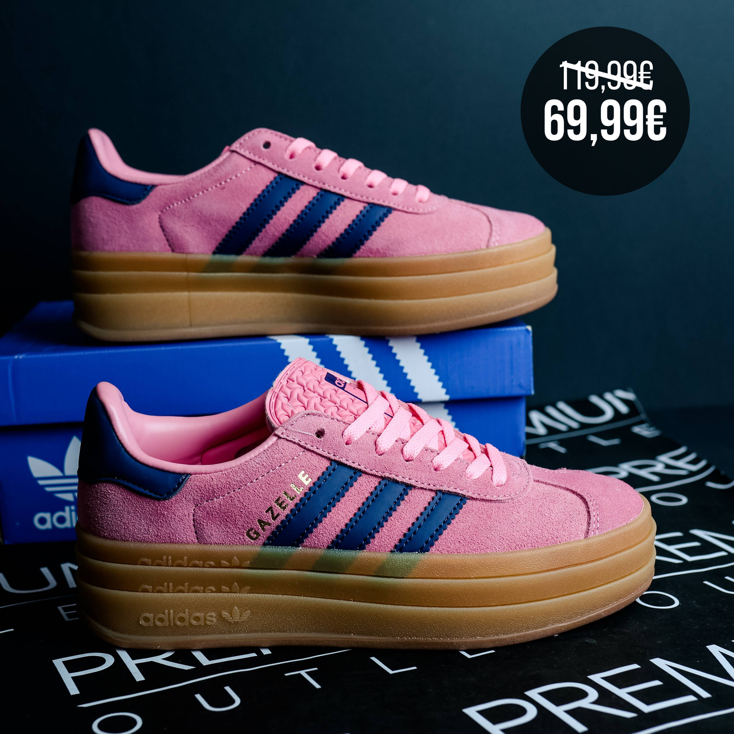 Adidas Gazelle Bold Pink Glow