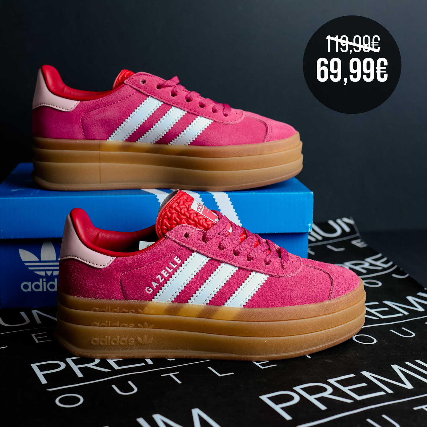 Adidas Gazelle Bold True Pink