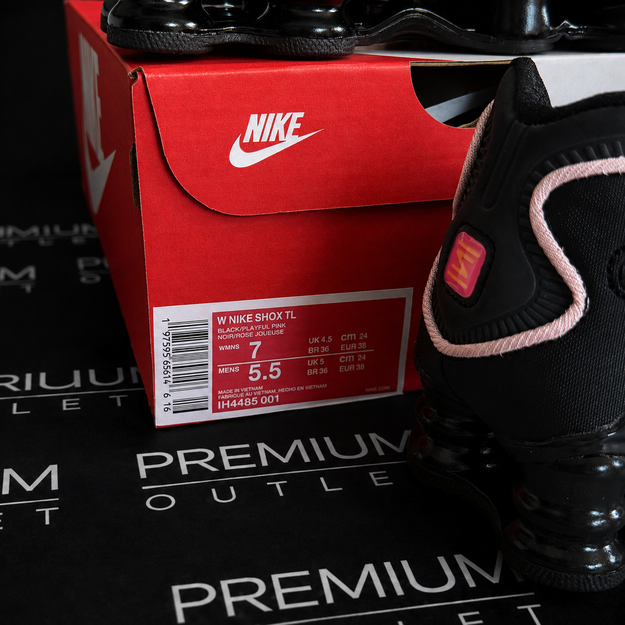 Nike Shox TL "Black Playful Pink"