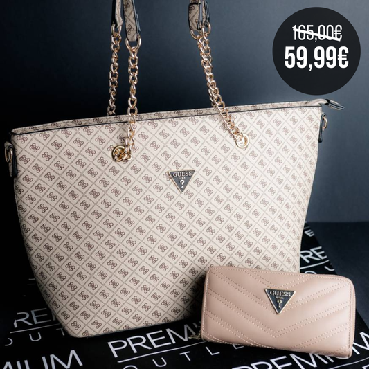 Guess torba i novčanik Beige