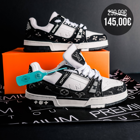 Louis Vuitton Trainer Sneaker Black