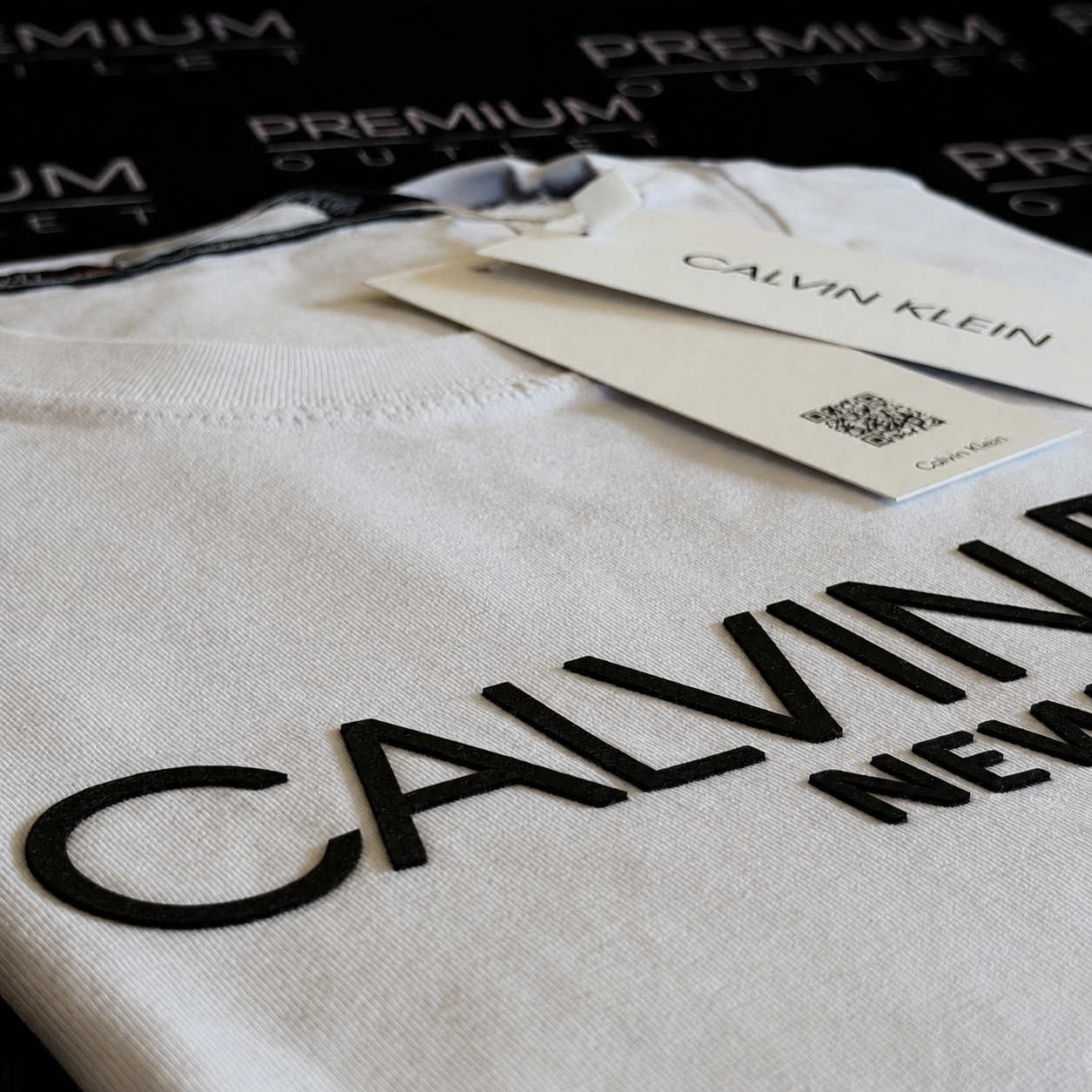 Calvin Klein bijela muška majica