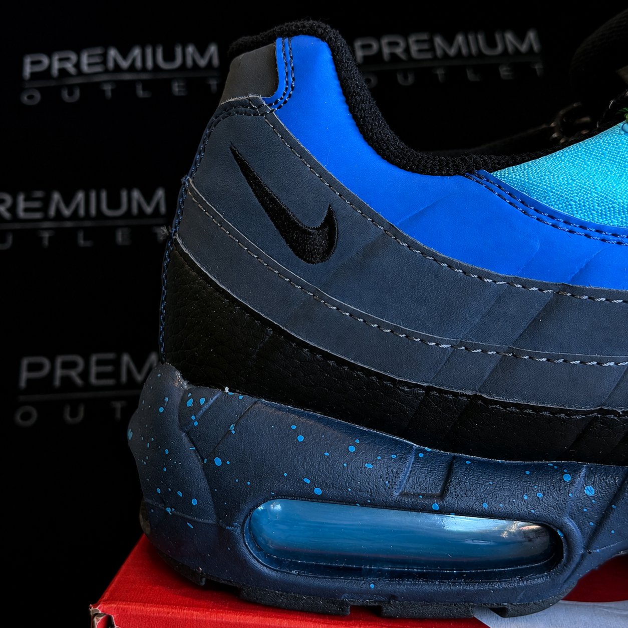 Nike Air Max 95 x Stash 'Black and Harbour Blue'