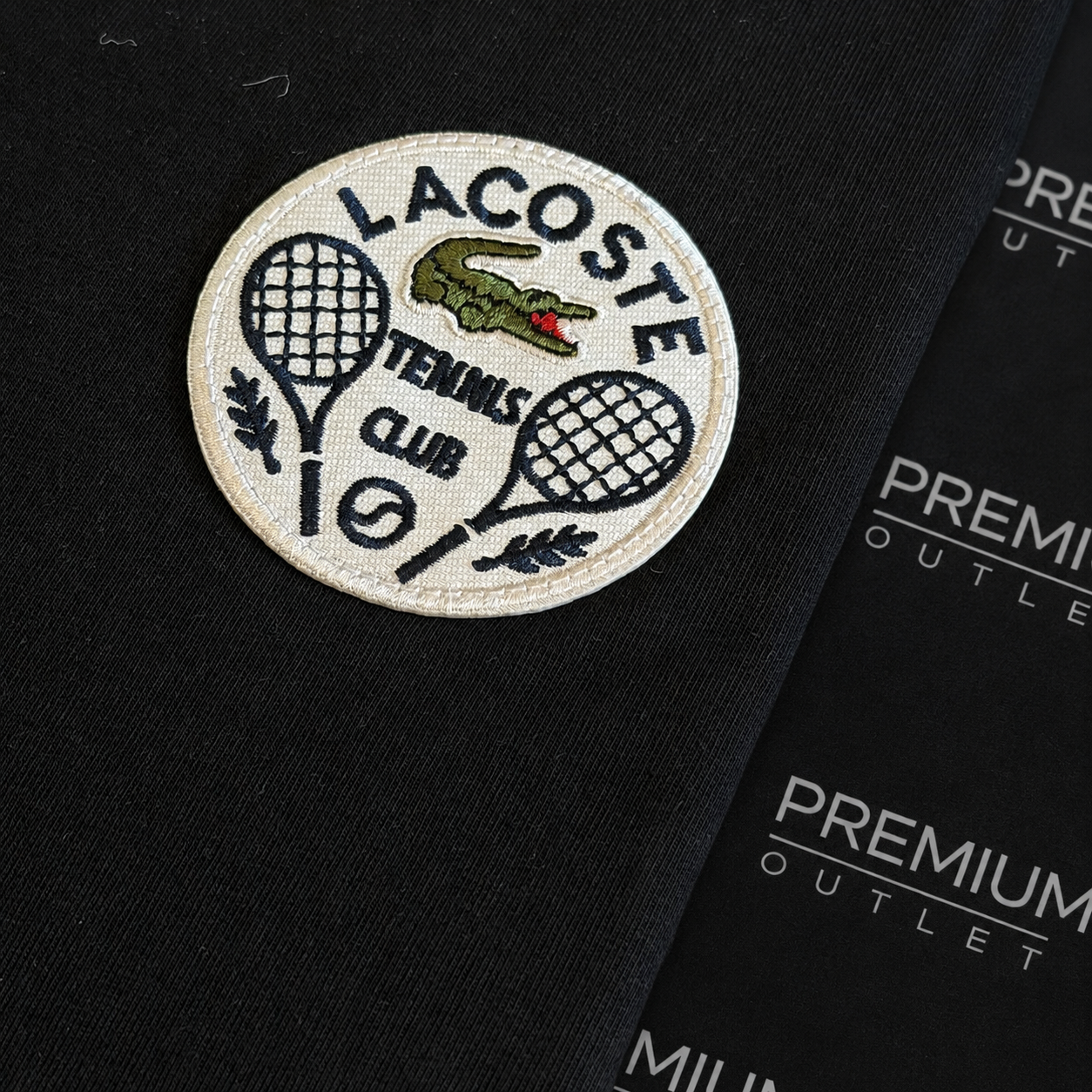 Lacoste crna muška majica
