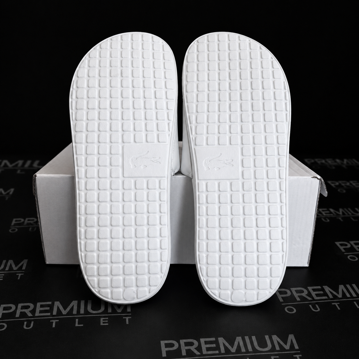Lacoste White natikače