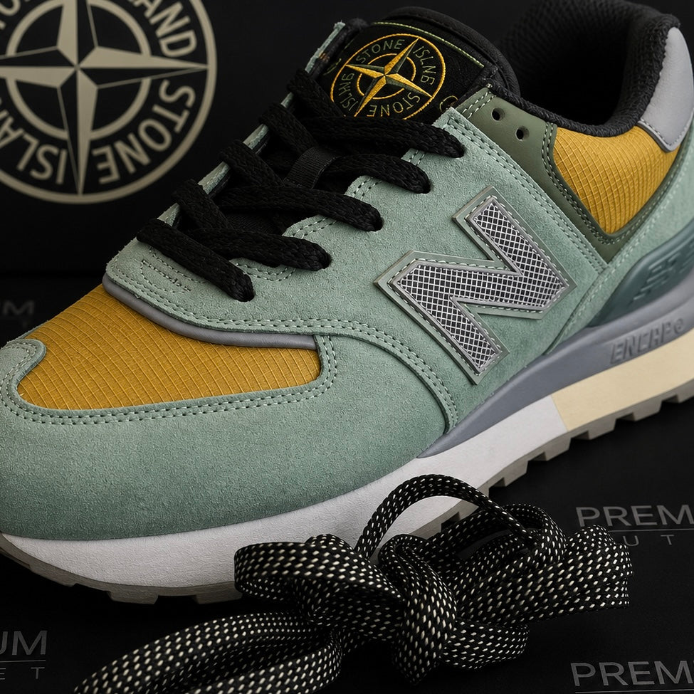 New Balance x Stone Island 574 Legacy "Light Green"