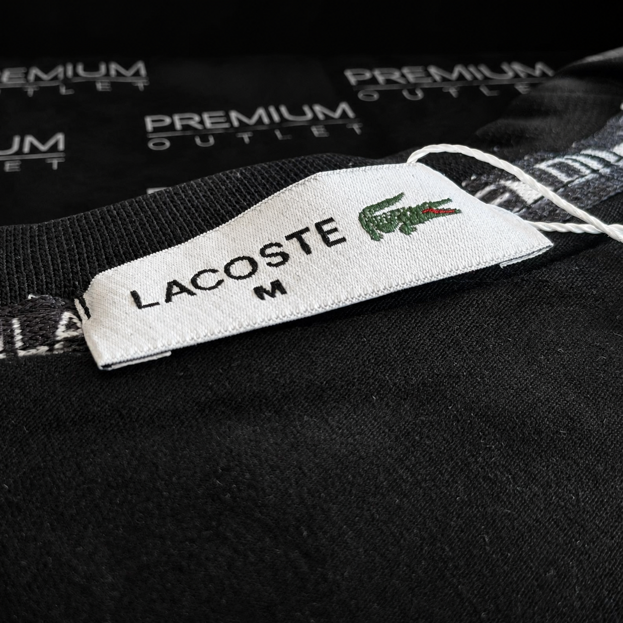 Lacoste crna muška majica