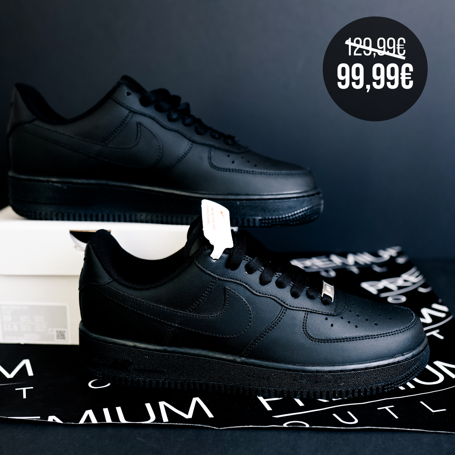Nike Air Force One Black