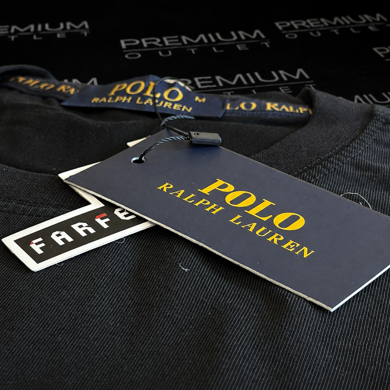 Polo Ralph Lauren crna muška majica