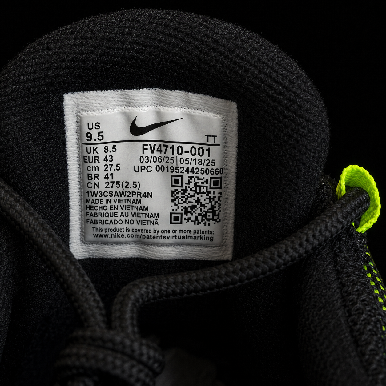 Nike Air Max 95 „Black Reverse Neon”