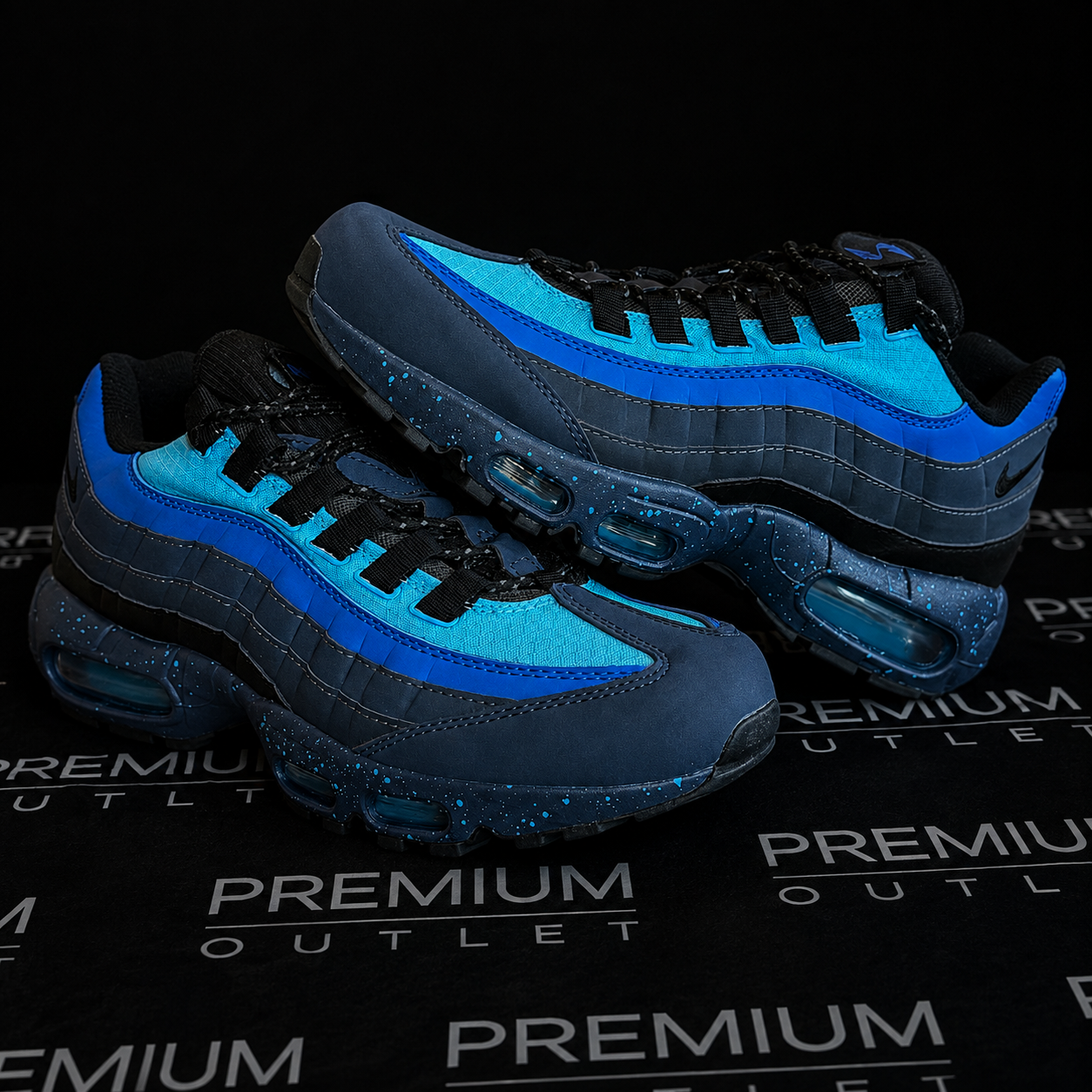 Nike Air Max 95 x Stash 'Black and Harbour Blue'