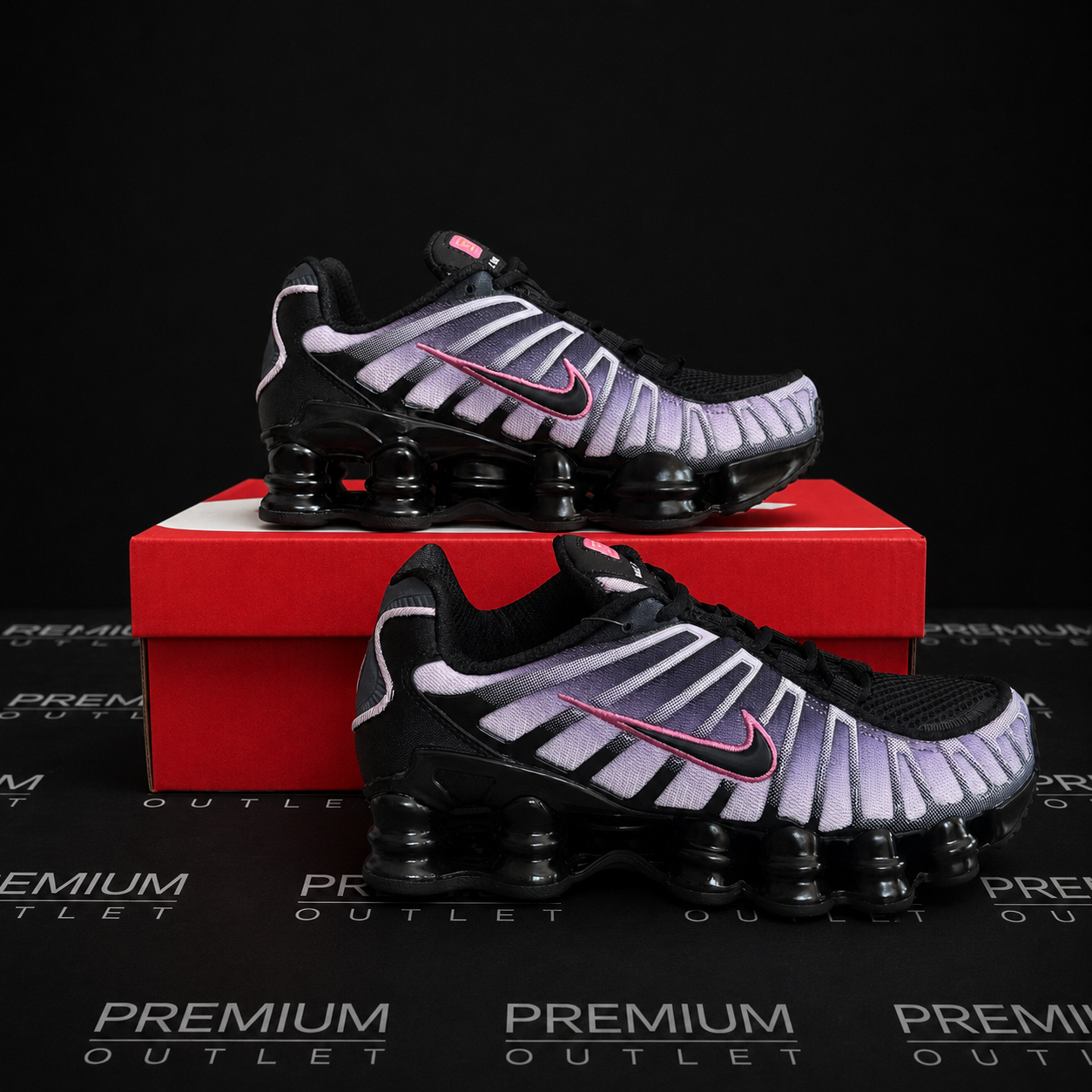 Nike Shox TL "Black Playful Pink"
