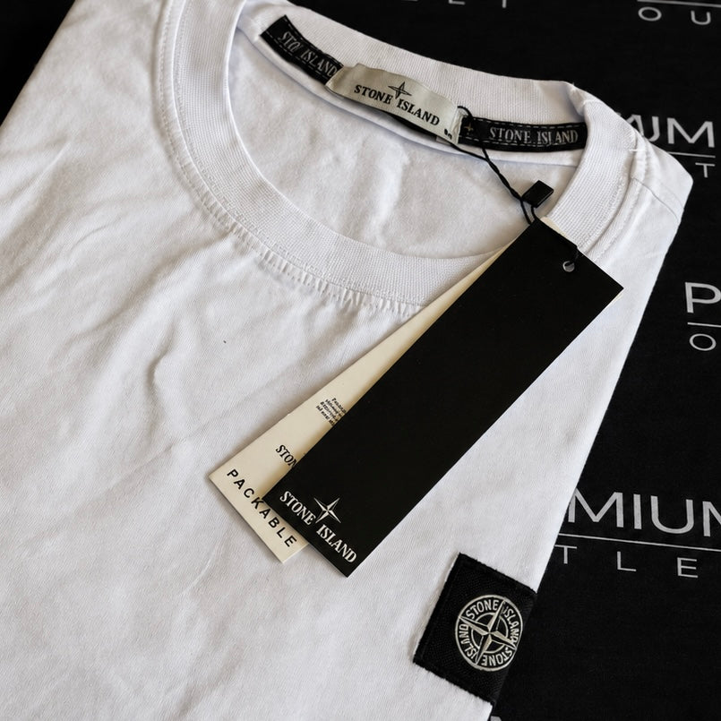Stone Island bijela muška majica