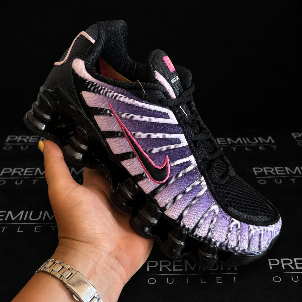 Nike Shox TL "Black Playful Pink"