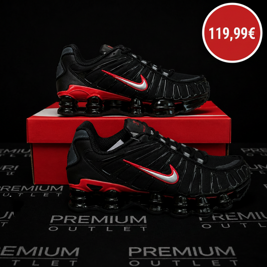 Nike Shox TL “Black University Red"