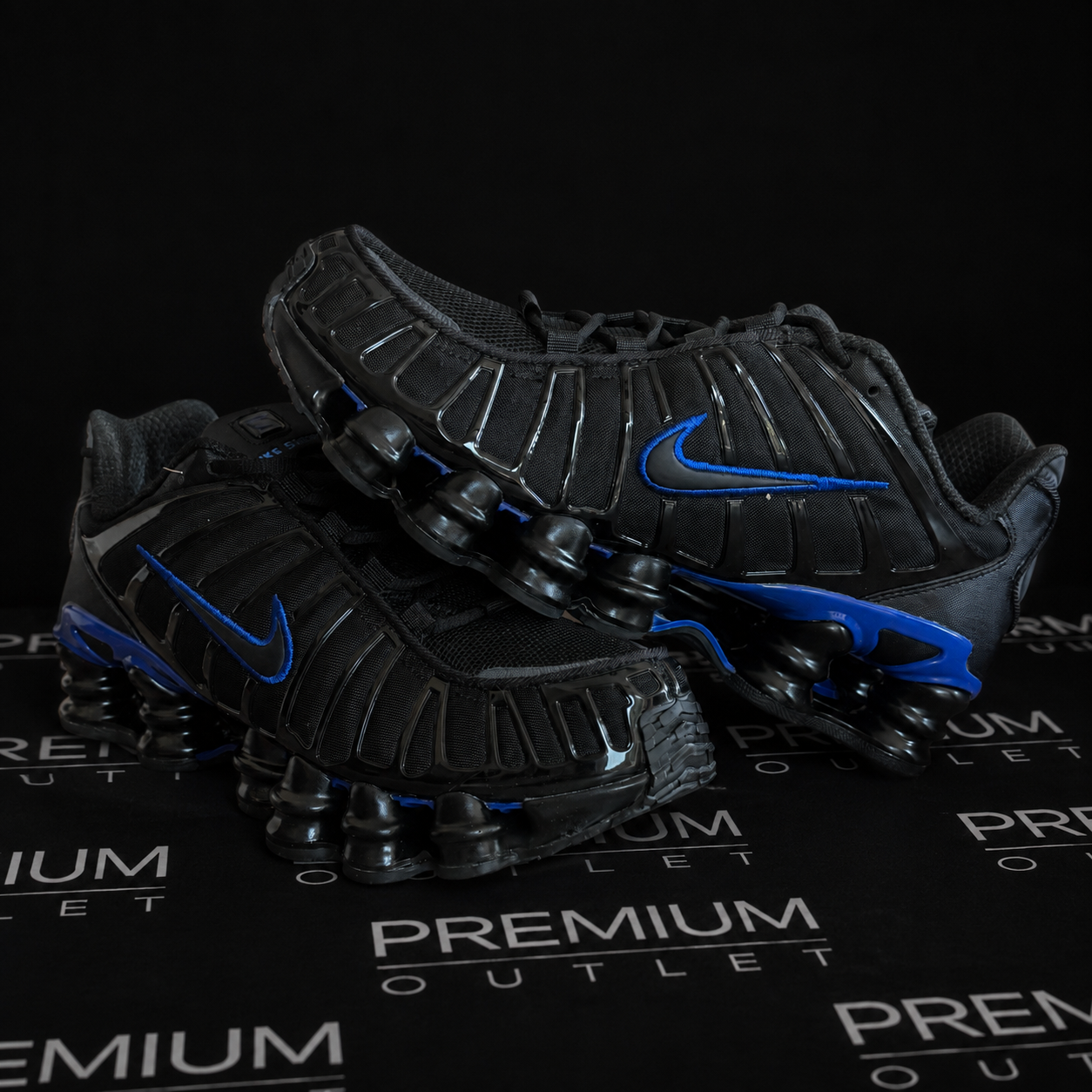 Nike Shox TL "Black Racer Blue"