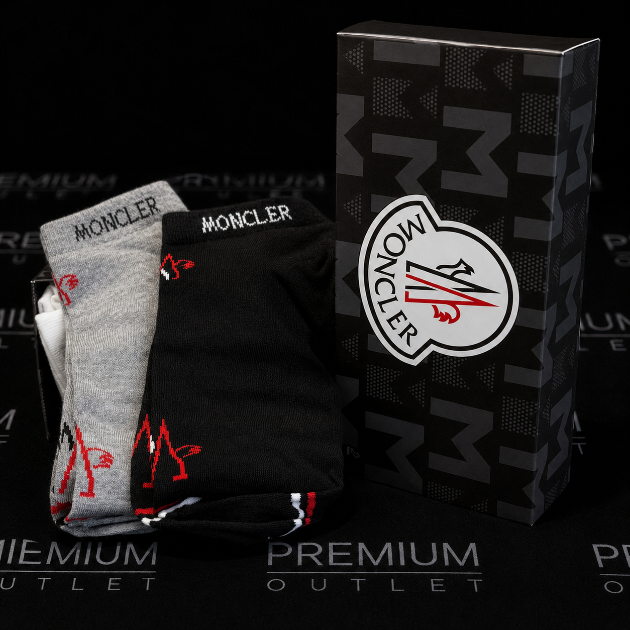 Moncler mirisne čarape (6 pari)
