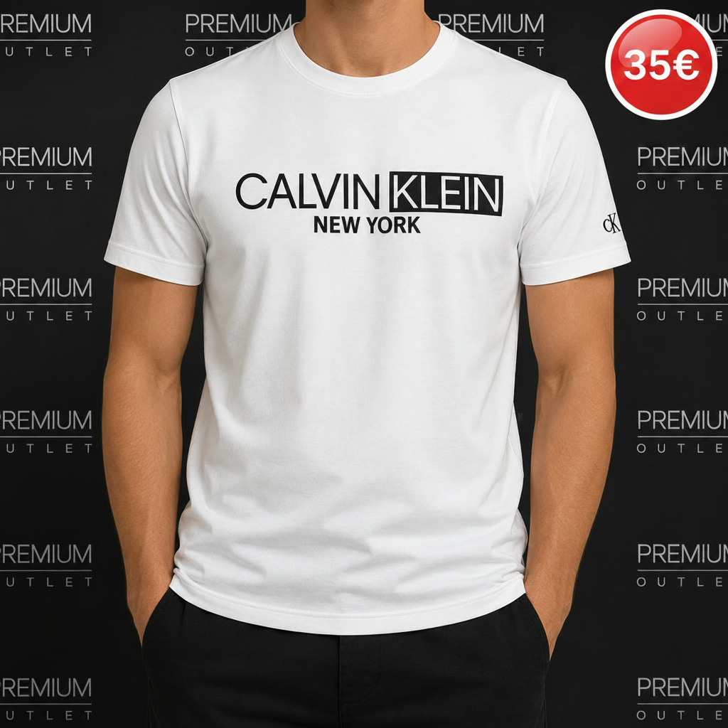 Calvin Klein bijela muška majica