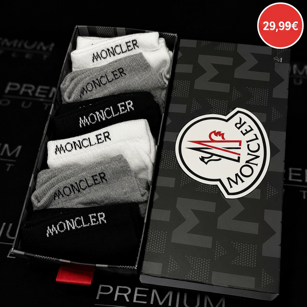 Moncler mirisne čarape (6 pari)