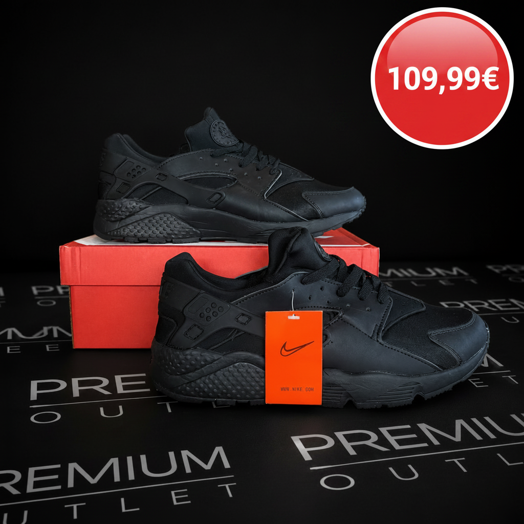 Nike Air Huarache Triple Black
