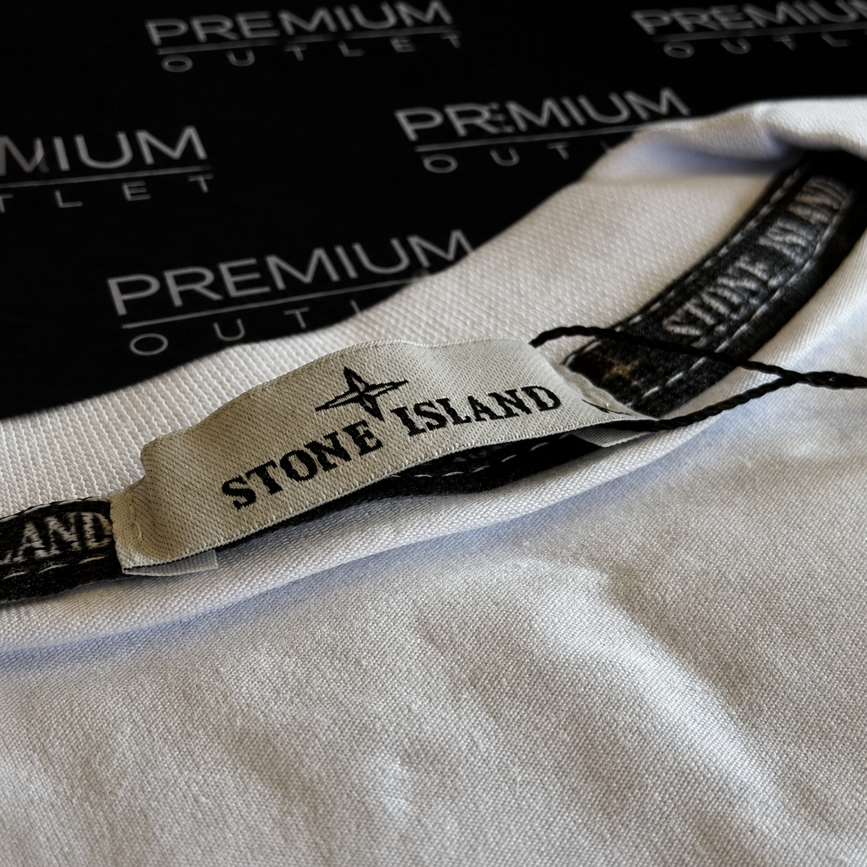 Stone Island bijela muška majica