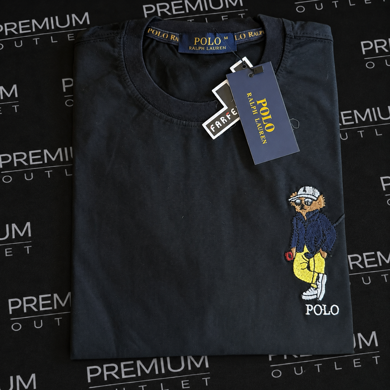 Polo Ralph Lauren crna muška majica